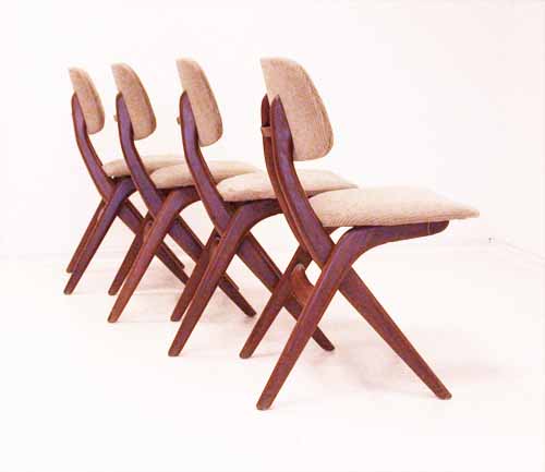 4webestoelen5 Wébé set eettafel stoelenShop for Design, design, vintage, retro, jaren 50, jaren 60, mid-century, jaren 70, jaren 80, jaren 90, deens design, stoelen, kopen