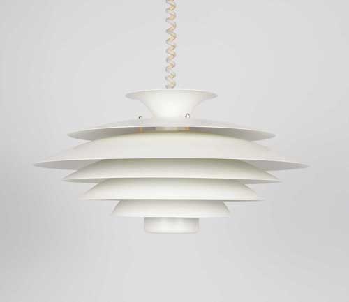 Leuren Ontwapening Stal Vintage Deens design lamp Form light