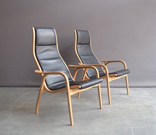 Laminoset8 Verkocht: Set Lamino fauteuils Yngve Ekström voor Swedese