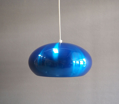 medioblauw3 Gave Spage age metalen blauwe hanglamp van Fog & Morup.Jo Hammerborg Medio hanglamp Fog en morup