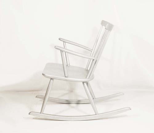 schommelzilver4 Schommelstoel zilverShop for Design, design, vintage, retro, jaren 50, jaren 60, mid-century, jaren 70, jaren 80, jaren 90, deens design, schommelstoel, stoel, nesto, pastoe