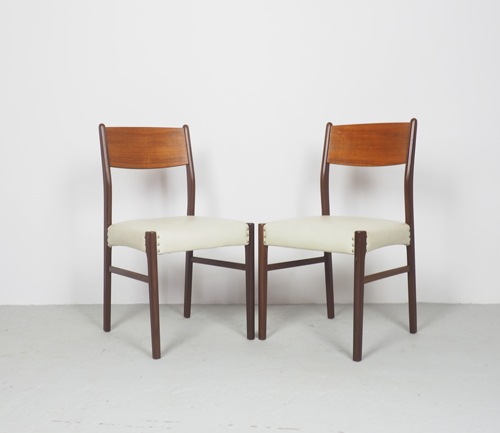 Set vintage stoelen teak jaren 60