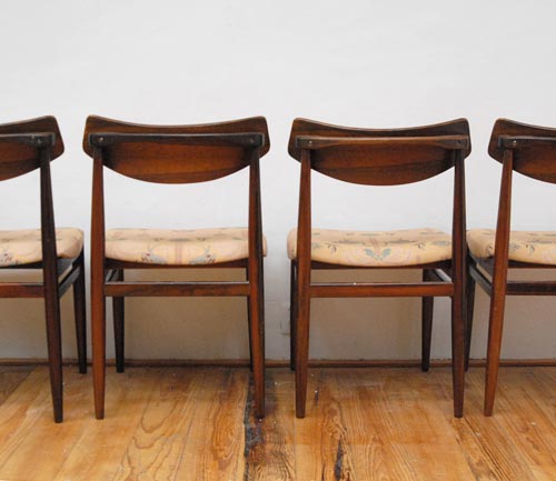 topformd4 Verkocht: Palissander stoelen jaren 50